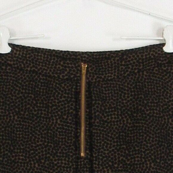 Brown HUNTER DIXON tiered skirt 10 - Picture 4 of 4